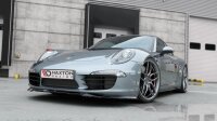 Maxton Design Front extension V.1 black gloss - Porsche...