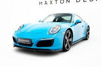 Maxton Design Front extension V.1 black gloss - Porsche...