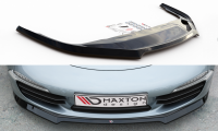 Maxton Design Front extension V.1 black gloss - Porsche 911 Carrera 991