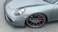 Maxton Design Front extension V.1 black gloss - Porsche 911 Carrera 991