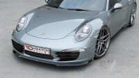 Maxton Design Front extension V.1 black gloss - Porsche 911 Carrera 991