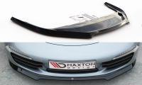 Maxton Design Frontansatz V.1 schwarz Hochglanz - Porsche...