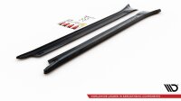 Maxton Design Side skirts extension extension black gloss - Porsche 911 Carrera 991