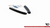 Maxton Design Rear extension Flaps diffuser black gloss - Porsche 911 Carrera 991