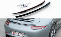 Maxton Design Spoiler Cap black gloss - Porsche 911...