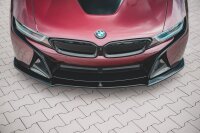 Maxton Design Frontansatz schwarz Hochglanz - BMW i8