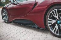 Maxton Design Seitenschweller Ansatz schwarz Hochglanz - BMW i8