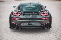 Maxton Design Middle diffuser rear extension black gloss - BMW i8