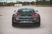 Maxton Design Middle diffuser rear extension DTM Look black gloss - BMW i8