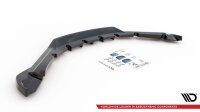 Maxton Design Middle diffuser rear extension DTM Look black gloss - BMW i8