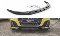 Maxton Design Front extension V.1 black gloss - Audi A1 S-Line GB