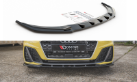 Maxton Design Front extension V.1 black gloss - Audi A1...