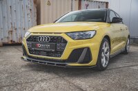 Maxton Design Front extension V.1 black gloss - Audi A1 S-Line GB