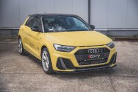 Maxton Design Frontansatz V.1 schwarz Hochglanz - Audi A1...