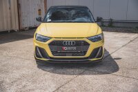 Maxton Design Front extension V.2 black gloss - Audi A1...