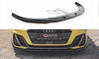 Maxton Design Front extension V.2 black gloss - Audi A1...