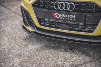 Maxton Design Front extension V.2 black gloss - Audi A1 S-Line GB