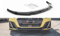 Maxton Design Front extension V.3 black gloss - Audi A1...