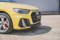 Maxton Design Front extension V.3 black gloss - Audi A1 S-Line GB