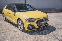 Maxton Design Frontansatz V.3 schwarz Hochglanz - Audi A1...