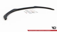 Maxton Design Front extension black gloss - Jaguar XJ X351 Facelift