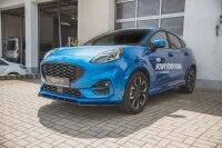 Maxton Design Frontansatz schwarz Hochglanz - Ford Puma ST-Line