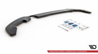 Maxton Design Middle diffuser rear extension black gloss - Ford Puma