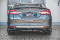 Maxton Design Spoiler Cap schwarz Hochglanz - Ford Mondeo Liftback MK5 Facelift