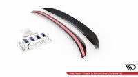 Maxton Design Spoiler Cap schwarz Hochglanz - Ford Mondeo Liftback MK5 Facelift