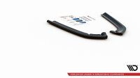 Maxton Design Heckansatz Flaps Diffusor schwarz Hochglanz - Ford Mondeo Vignale MK5 Facelift