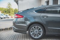 Maxton Design Rear extension Flaps diffuser black gloss - Ford Mondeo Vignale MK5 Facelift