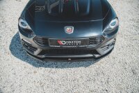 Maxton Design Front extension black gloss - Fiat 124 Spider Abarth