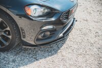 Maxton Design Front extension black gloss - Fiat 124 Spider Abarth