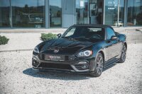 Maxton Design Frontansatz schwarz Hochglanz - Fiat 124...