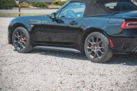 Maxton Design Seitenschweller Ansatz schwarz Hochglanz - Fiat 124 Spider Abarth