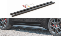 Maxton Design Side skirts extension extension black gloss...