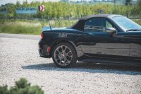 Maxton Design Heckansatz Flaps Diffusor schwarz Hochglanz - Fiat 124 Spider Abarth