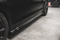 Maxton Design Side skirts extension extension black gloss...