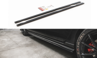 Maxton Design Side skirts extension extension black gloss...