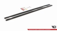 Maxton Design Side skirts extension extension black gloss - VW Golf 7 GTI TCR