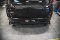 Maxton Design Heckansatz Flaps Diffusor schwarz Hochglanz - VW Golf 7 GTI TCR