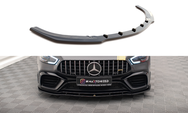 Maxton Design Frontansatz V.2 schwarz Hochglanz - Mercedes-AMG GT 63S 4-Door Coupe Aero