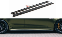 Maxton Design Side skirts extension extension black gloss...