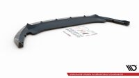 Maxton Design Front extension V.1 black gloss - Skoda Octavia MK4