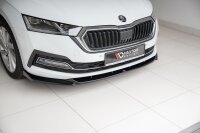 Maxton Design Frontansatz V.1 schwarz Hochglanz - Skoda Octavia MK4