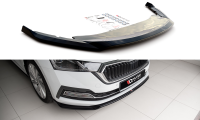 Maxton Design Front extension V.2 black gloss - Skoda...