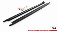 Maxton Design Side skirts extension extension V.1 black gloss - Skoda Octavia MK4