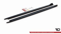 Maxton Design Side skirts extension extension V.1 black gloss - Skoda Octavia MK4