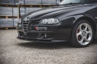 Maxton Design Front extension black gloss - Alfa Romeo 156 Facelift