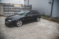 Maxton Design Seitenschweller Ansatz schwarz Hochglanz - Alfa Romeo 156 Facelift